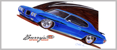1970 GTO Super Muscle Car Rendering